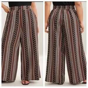 Bohemian Wide-Leg Pants -